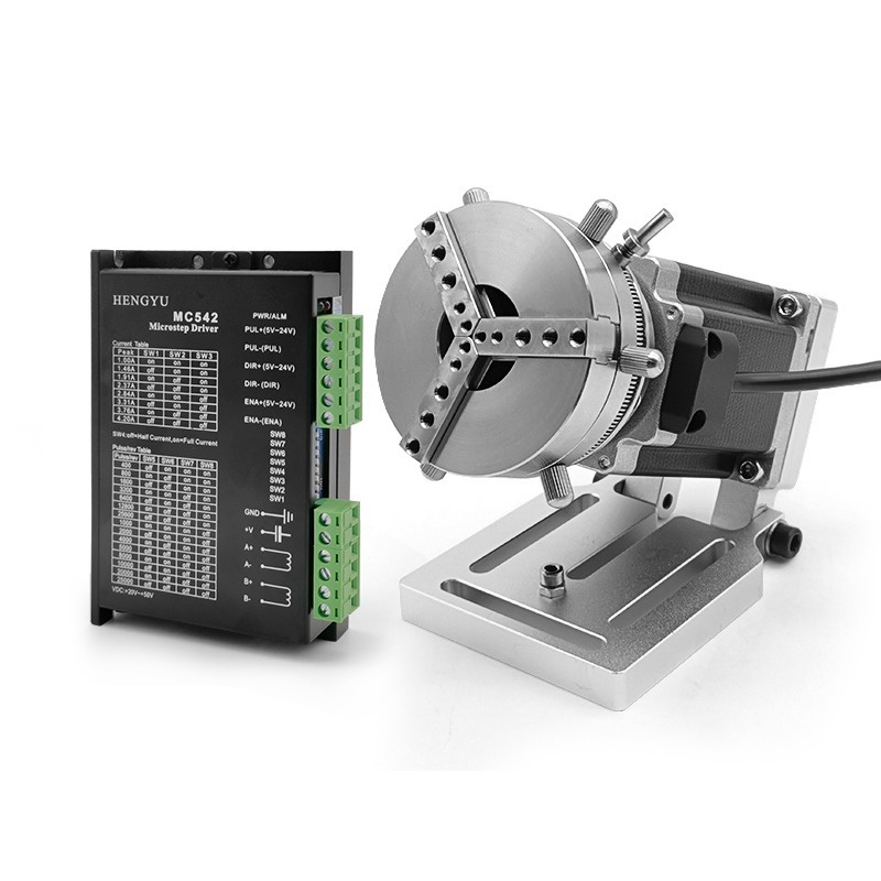 Laser Marking Machine Rotary Axis - محور دوار حلقي لآلة الوسم بليزر