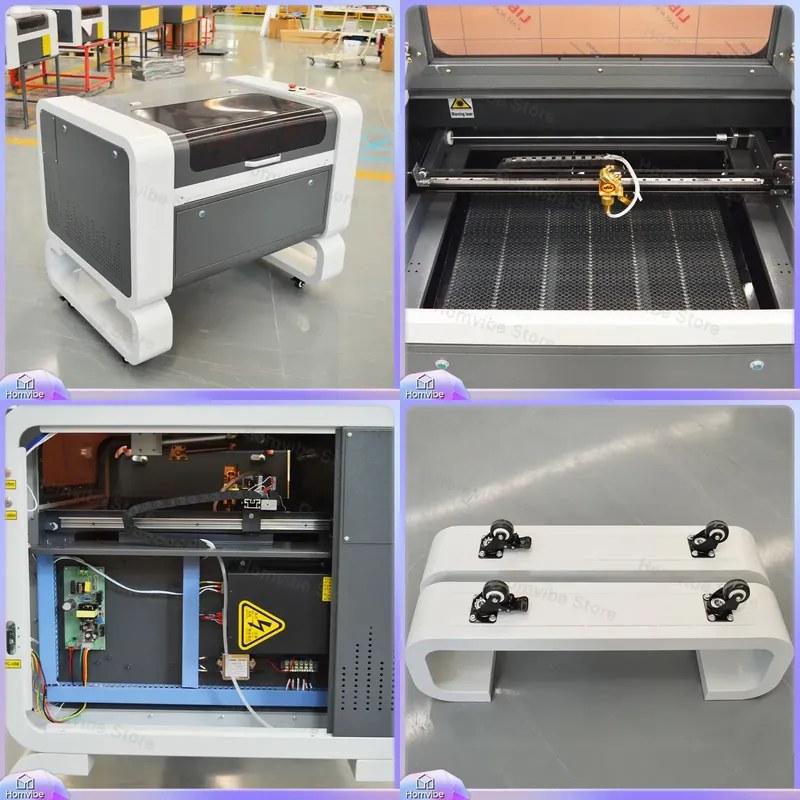 Co2 Laser Engraver 80W 6040 - ماكينة نقش بالليزر CO2 جديدة لعام