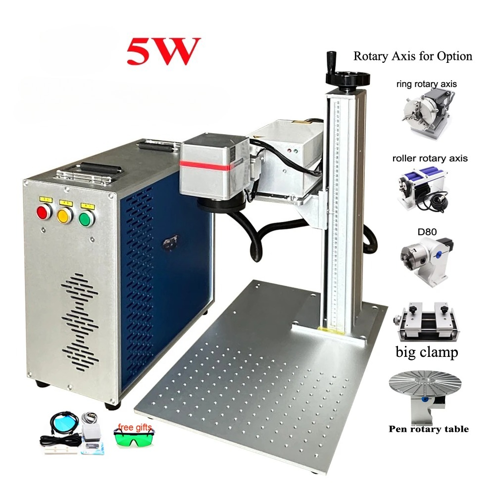 Laser Marking Machine Rotary Axis - آلة وسم بالليزر الزجاجي بتقنية الأشعة