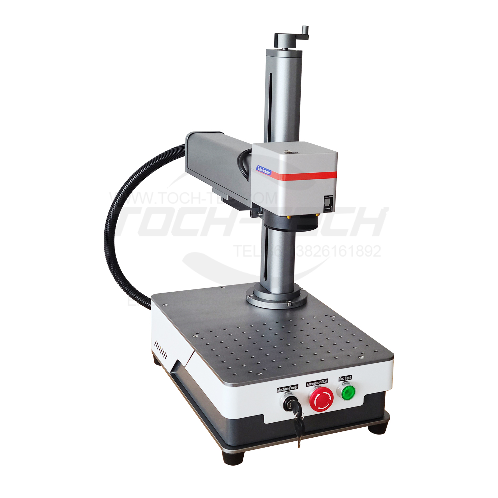 Fiber Laser Marking 30W Jewelry - آلة نقش وقطع بالليزر المعدني 30