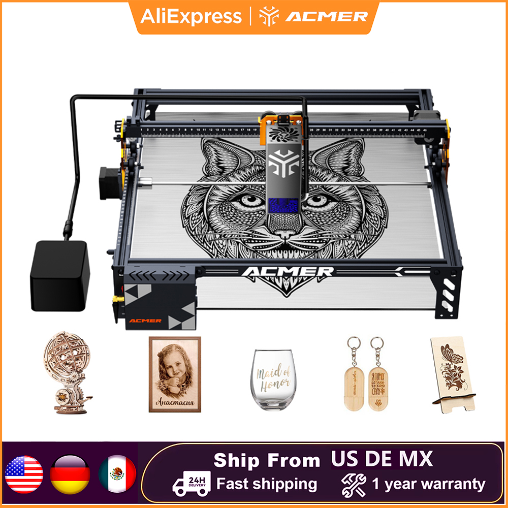 Laser Engraver 20W Diode - ماكينة الحفر بالليزر ACMER P1 S