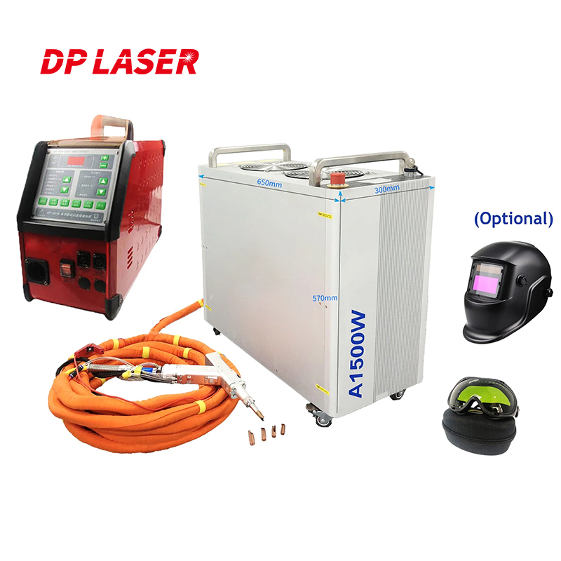 Fiber Laser Welding Machine 1500W - ماكينة لحام ليزر محمولة صغيرة بتبريد