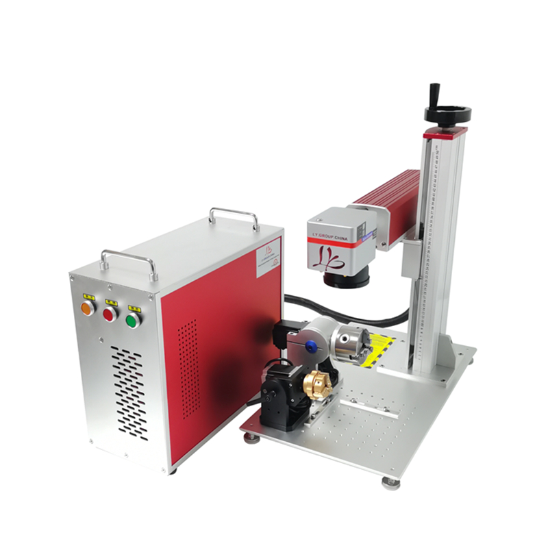 Laser Marking Machine Rotary Axis - 3 واط 5 واط تبريد الهواء