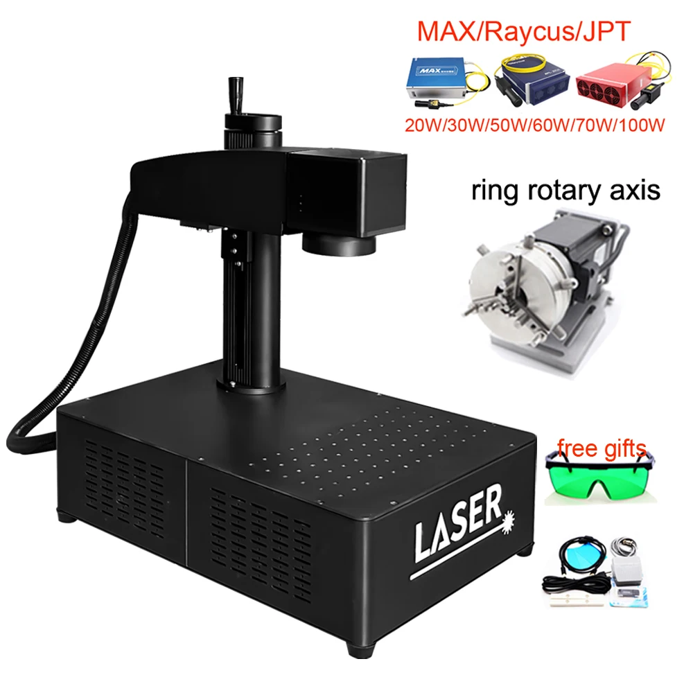 Fiber Laser Engraver 30W Raycus - آلة نقش لوضع علامات على الحلقة
