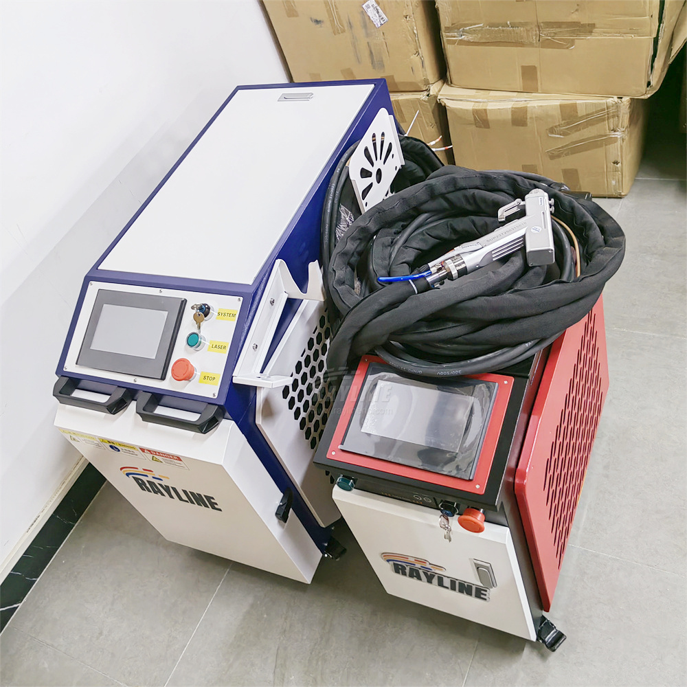 Fiber Laser Welding Machine 1500W - آلة لحام ليزر محمولة صغيرة بتبريد