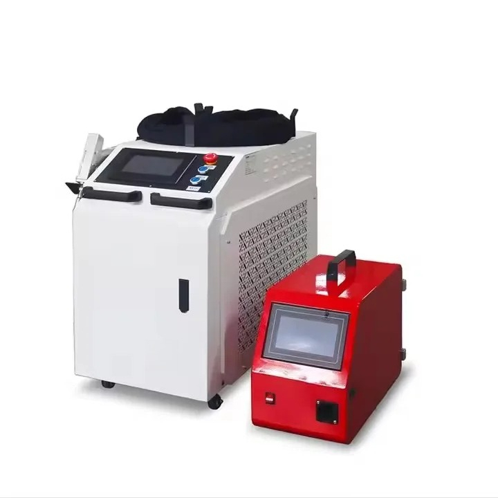 آلة تنظيف وتلحيم بالليزر محمول - مراجعة Fiber Laser Cleaning Machine 1000W وسعره