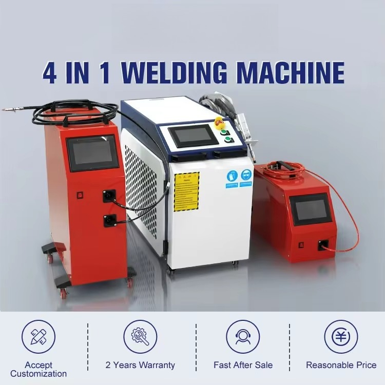 أرخص ماكينة لحام ليزر 4 في 1 ب - مراجعة Fiber Laser Welding Machine 1500W وسعره