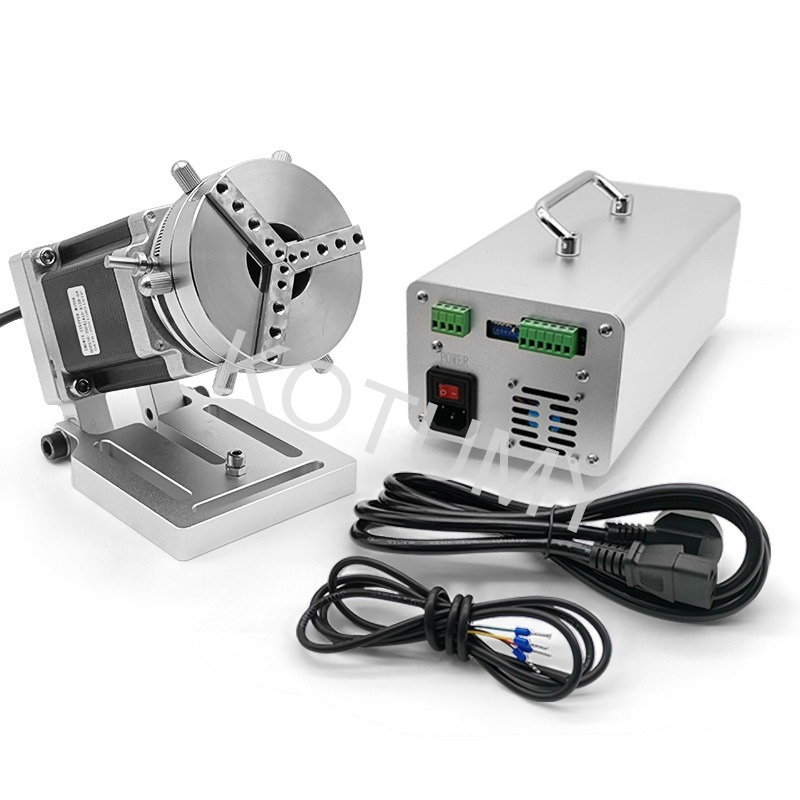 محور دوار حلقي لآلة الوسم بليز - مراجعة Laser Marking Machine Rotary Axis وسعره
