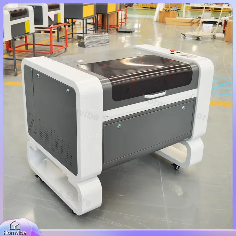 ماكينة نقش بالليزر CO2 جديدة ل - مراجعة Co2 Laser Engraver 80W 6040 وسعره