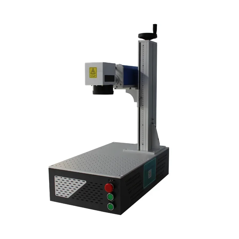 ماكينة نقش بالليزر الليفي 20 و - مراجعة Laser Marking Machine Rotary Axis وسعره