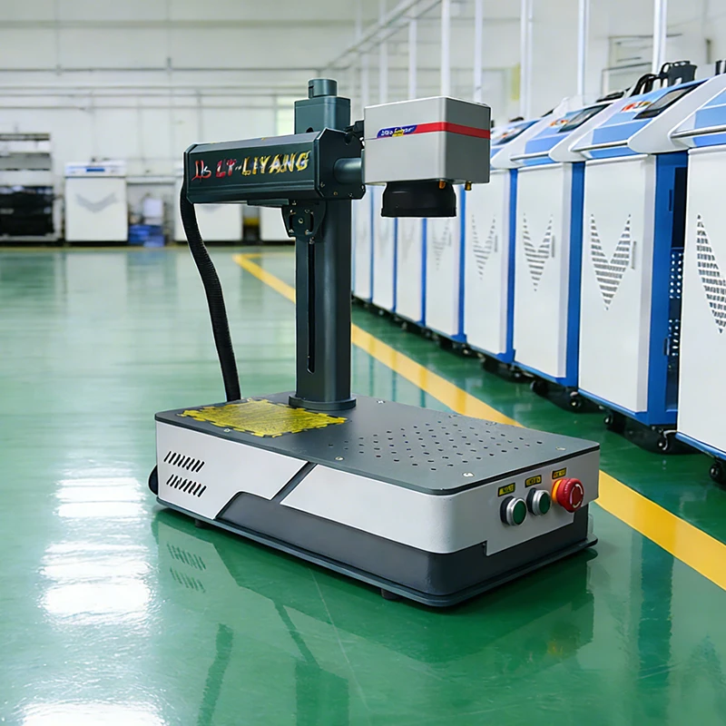 آلة نقش بالليزر الليفي LY Rayc - مراجعة Fiber Laser Engraver 30W Raycus وسعره