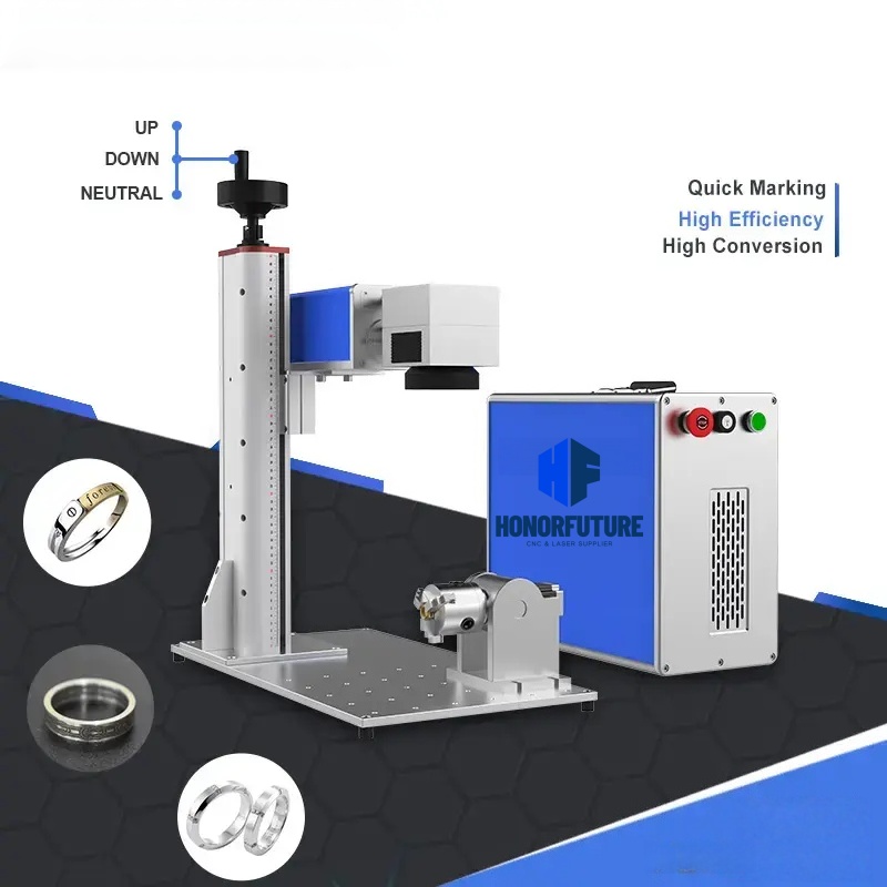 ألياف الليزر 20 واط 30 واط 50  - مراجعة Fiber Laser Marking Machine 100W وسعره