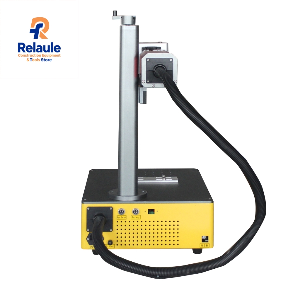 ماكينة نقش وقطع بالليزر فايبر  - مراجعة Jpt Fiber Laser 50W وسعره