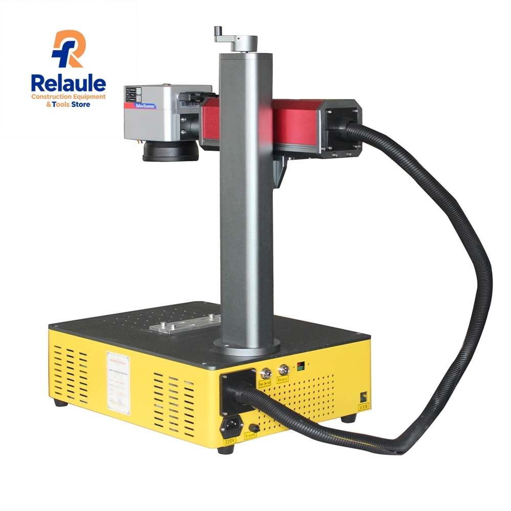 ماكينة نقش وقطع بالليزر فايبر  - مراجعة Jpt Fiber Laser 50W وسعره