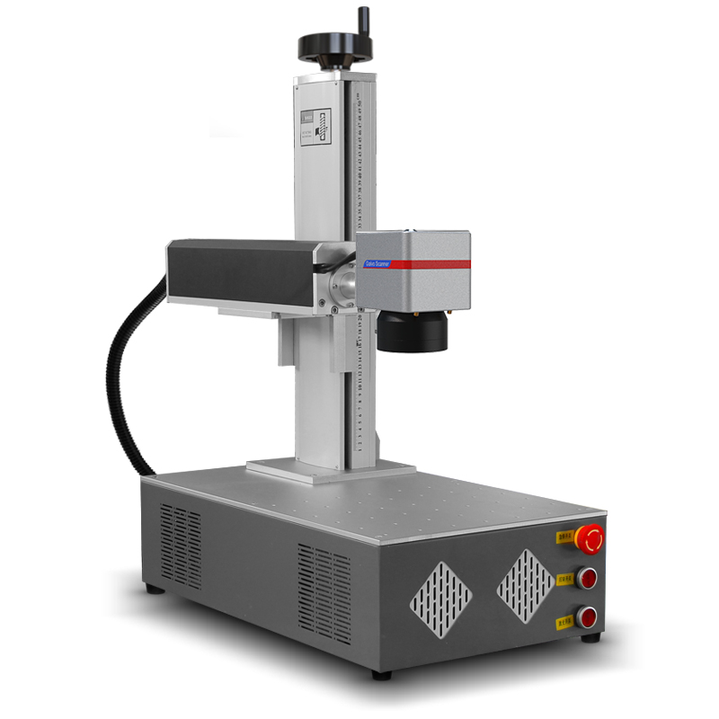 ماكينة نقش وقطع بالليزر 100 وا - مراجعة Fiber Laser Marking Machine 100W وسعره