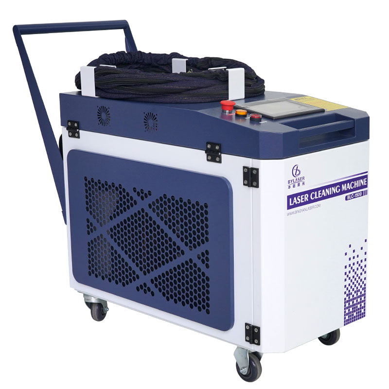 آلة تنظيف الصدأ المحمولة باللي - مراجعة Fiber Laser Cleaning Machine 1000W وسعره