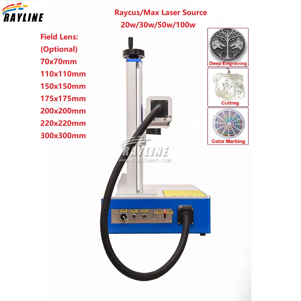 30 واط 50 واط 100 واط المحمولة - مراجعة Fiber Laser Marking 30W Jewelry وسعره