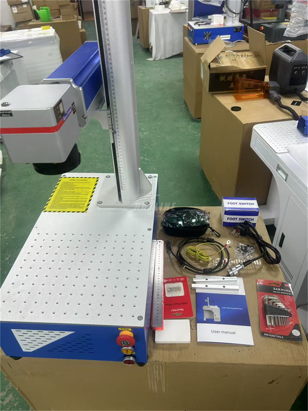 30 واط 50 واط 100 واط المحمولة - مراجعة Fiber Laser Marking 30W Jewelry وسعره