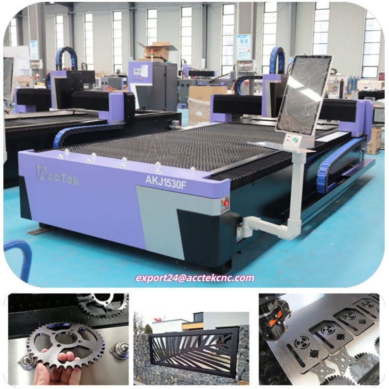 ماكينة قطع بالليزر الصناعية CN - مراجعة Fiber Laser Cutter 1500W Metal وسعره