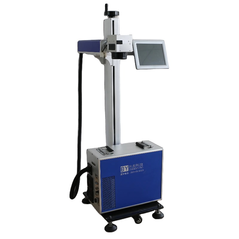 آلة نقش وطباعة بالليزر عالية ا - مراجعة Fiber Laser Marking Machine 20W وسعره