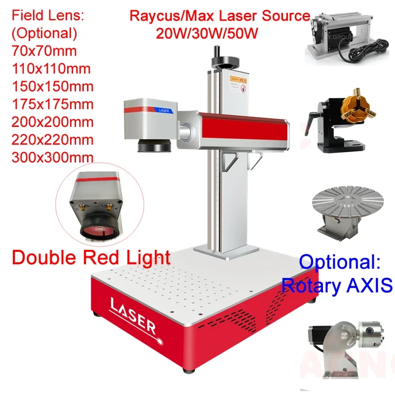 50 واط Raycus آلة التعليم بليز - مراجعة Fiber Laser Engraver 30W Raycus وسعره