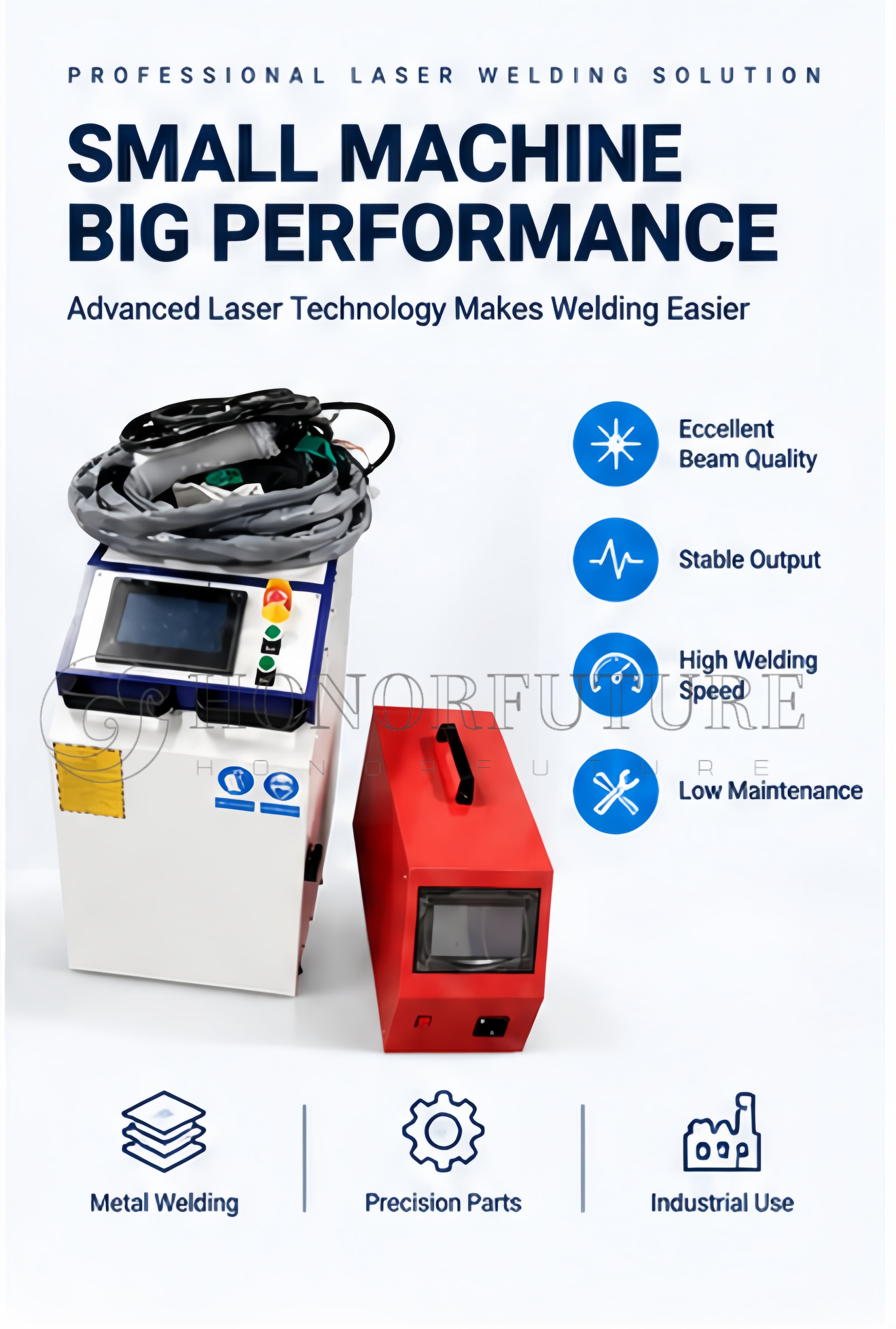 جهاز ليزر محمول متعدد الاستخدا - مراجعة Fiber Laser Cleaning Machine 1000W وسعره