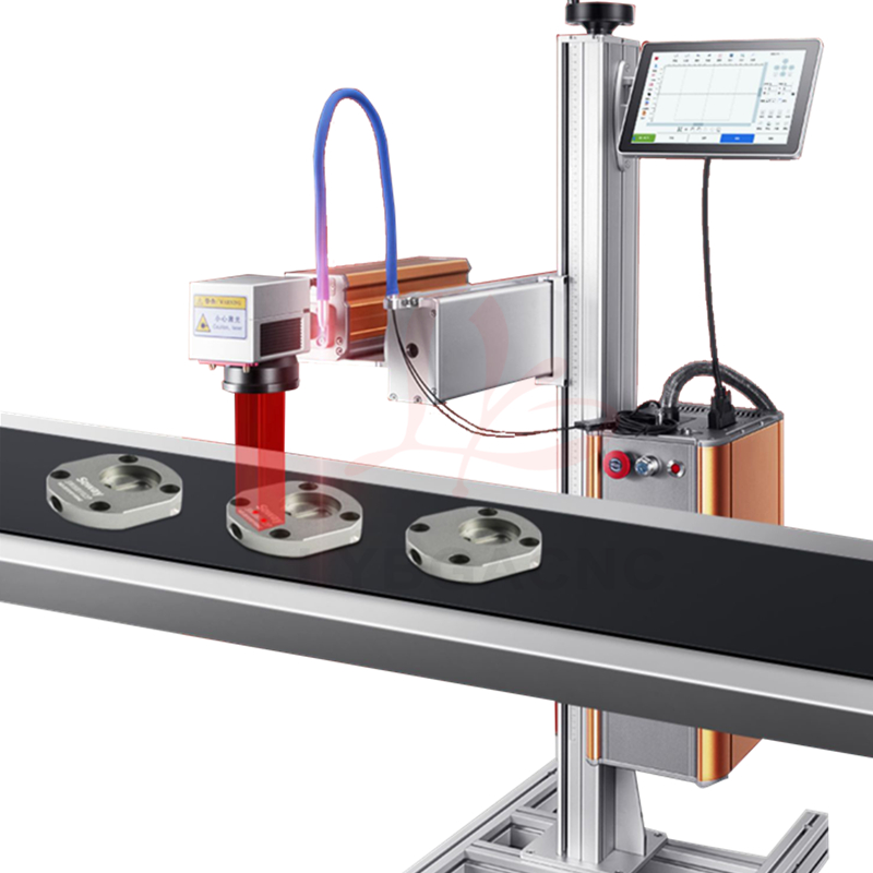 آلة نقش بالليزر CO2 بقوة 100 و - مراجعة Fiber Laser Marking Machine 100W وسعره