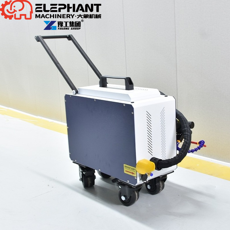 آلة تنظيف بالليزر الصناعية الم - مراجعة Fiber Laser Cleaning Machine 1000W وسعره