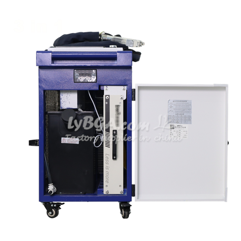 جهاز لحام ليزر محمول باليد 3 ف - مراجعة Fiber Laser Welding Machine 1500W وسعره