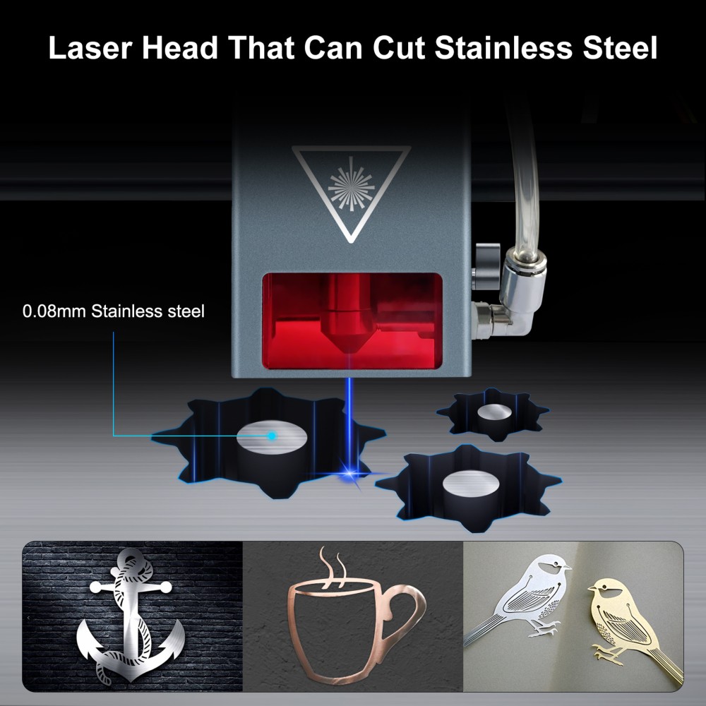 وحدة حفارة بالليزر بقوة ضوئية  - مراجعة Laser Engraver 20W Diode وسعره