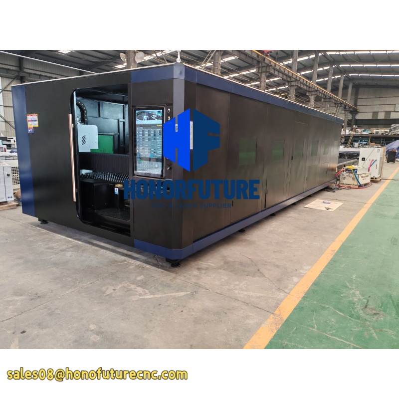 آلة قطع بالليزر الليفي للصفائح - مراجعة Fiber Laser Cutter 1500W Metal وسعره