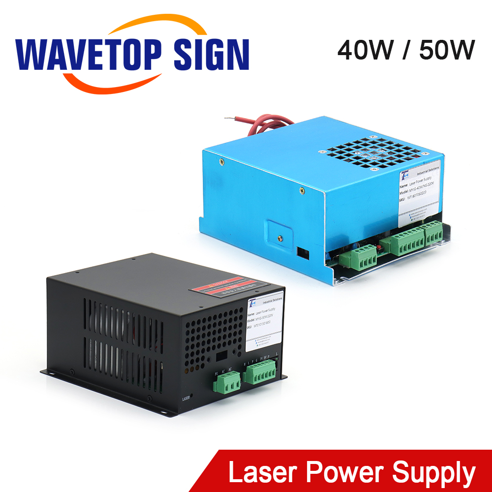 WaveTopSign MYJG-40W CO2 مصدر  - مراجعة Laser Engraver 40W Co2 وسعره