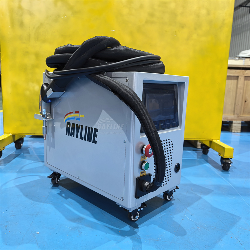جهاز لحام ليزر محمول فائق الصغ - مراجعة Fiber Laser Cleaning Machine 1000W وسعره