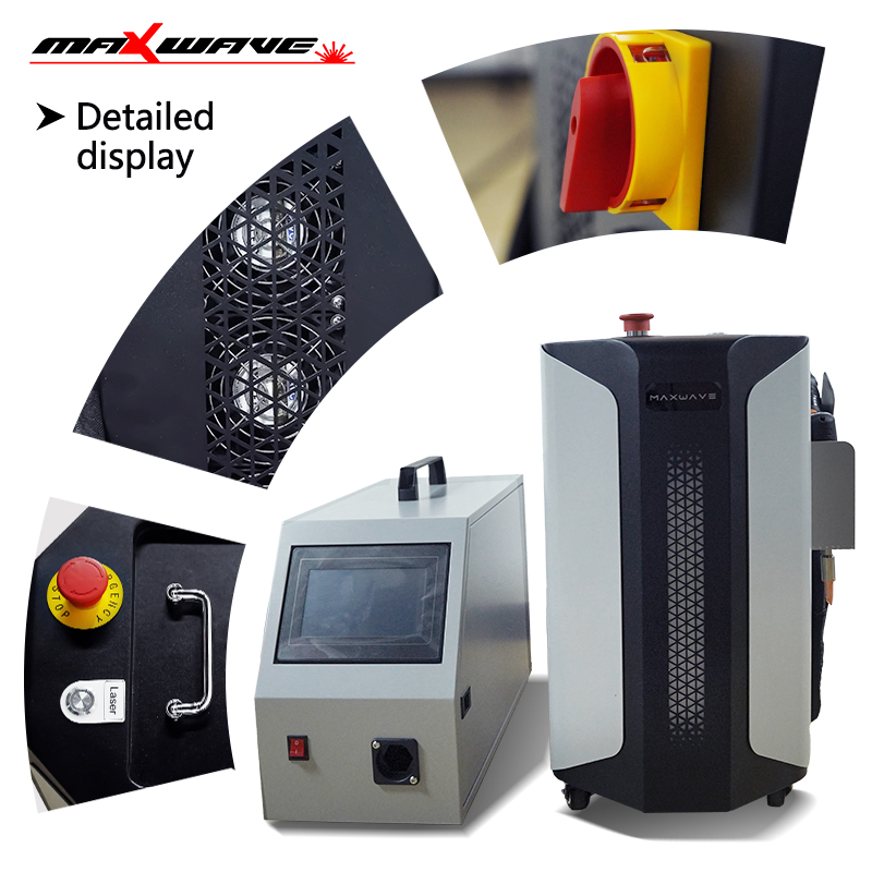 آلة لحام بالليزر 4 في 1 بقوة 1 - مراجعة Fiber Laser Welding Machine 1500W وسعره