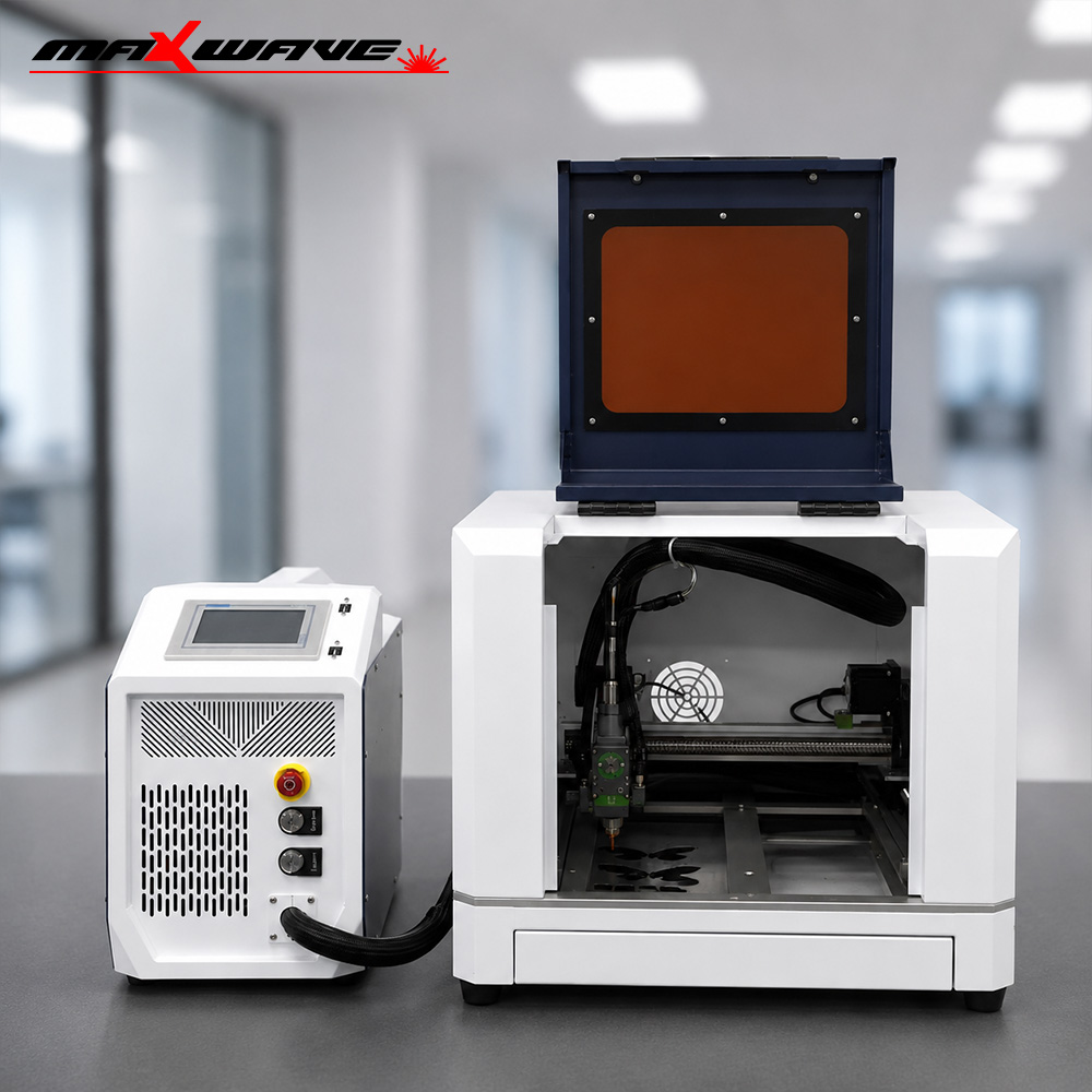 آلة قطع بالليزر الليفي 800 واط - مراجعة Fiber Laser Cutter 1500W Metal وسعره