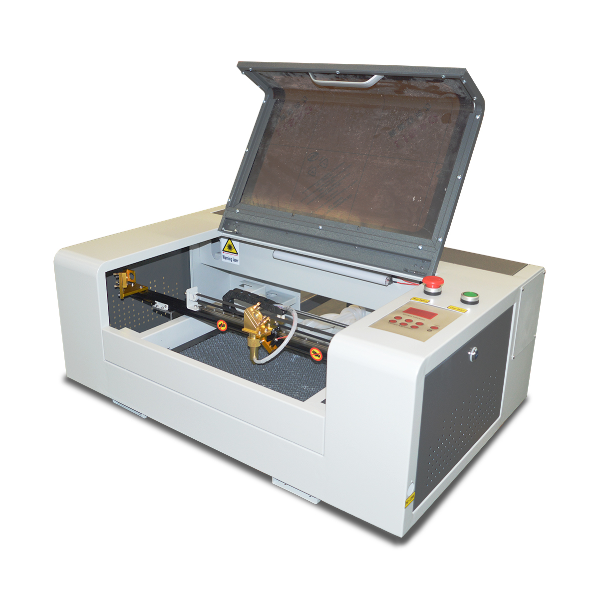 ماكينة قطع بالليزر CO2 طراز 30 - مراجعة Laser Engraver 40W Co2 وسعره