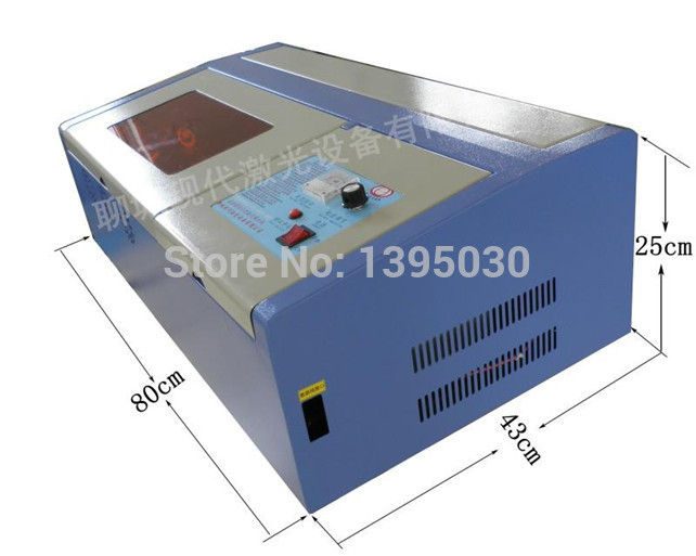 1 قطعة آلة نقش وقطع بالليزر CO - مراجعة Laser Engraver 40W Co2 وسعره