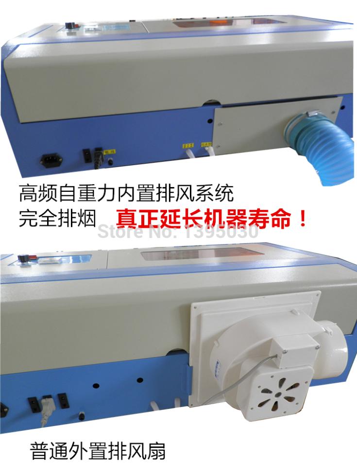 1 قطعة آلة نقش وقطع بالليزر CO - مراجعة Laser Engraver 40W Co2 وسعره