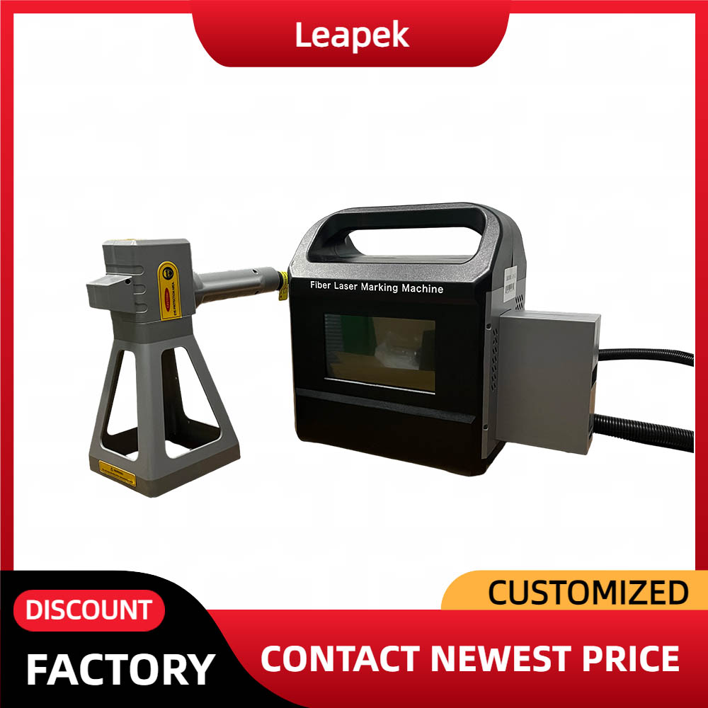 آلة وسم بالليزر محمولة عالية ا - مراجعة Fiber Laser Marking Machine 20W وسعره