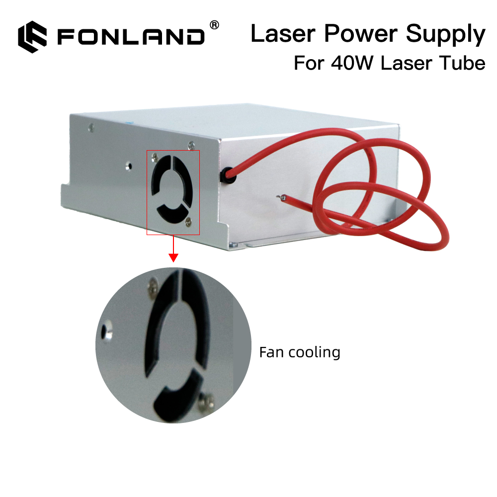 مزود طاقة ليزر CO2 من FONLAND  - مراجعة Laser Engraver 40W Co2 وسعره