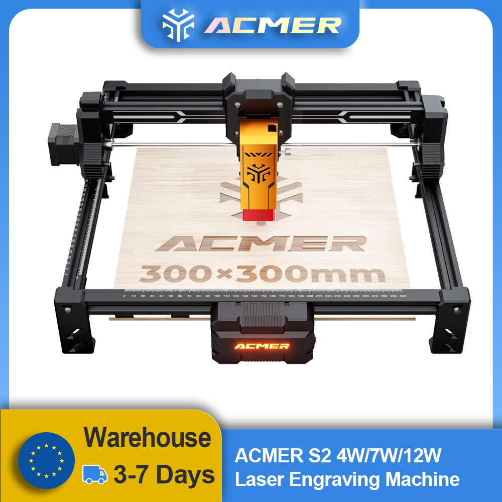آلة النقش والقطع بالليزر ACMER - مراجعة Laser Engraver 20W Diode وسعره