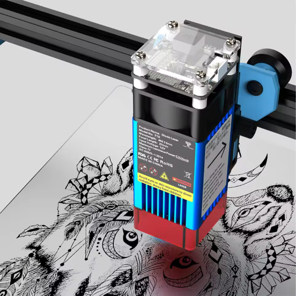 TwoTrees TTS-55 Pro/TTS-10 Pro - مراجعة Laser Engraver 20W Diode وسعره