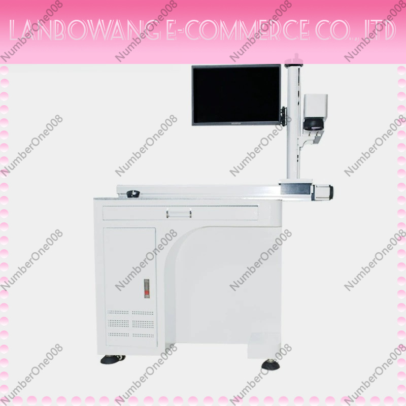 آلة نقش بالليزر CO2 UV، ماكينة - مراجعة Laser Marking Machine Rotary Axis وسعره
