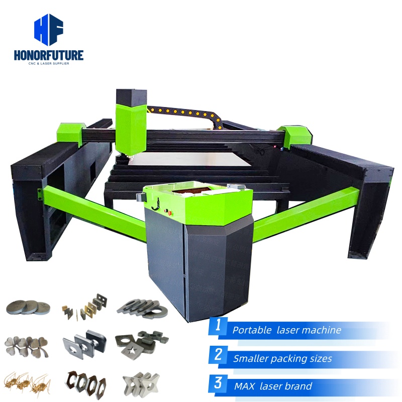 جديد المحمولة 3015 CNC الألياف - مراجعة Fiber Laser Cutter 1500W Metal وسعره