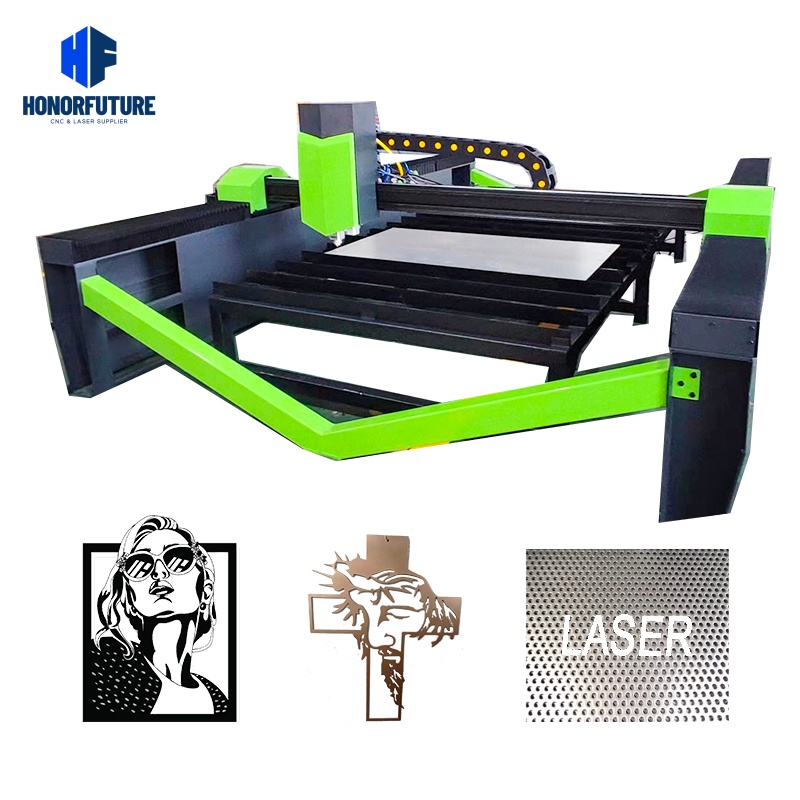 جديد المحمولة 3015 CNC الألياف - مراجعة Fiber Laser Cutter 1500W Metal وسعره