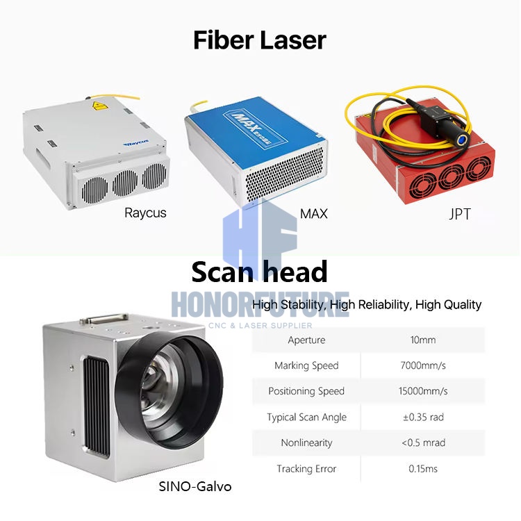 آلة نقش بالليزر الليفي 20 واط  - مراجعة Fiber Laser Marking 30W Jewelry وسعره