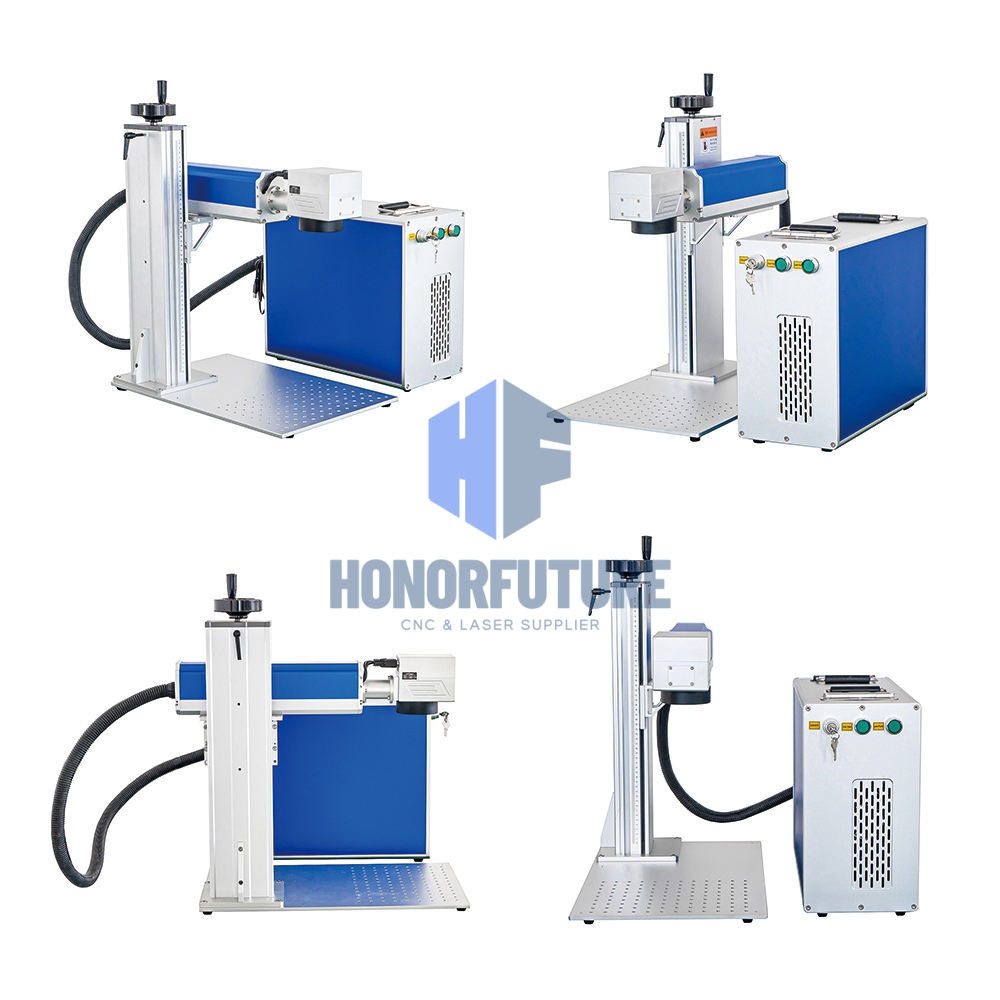 آلة نقش بالليزر الليفي 20 واط  - مراجعة Fiber Laser Marking 30W Jewelry وسعره