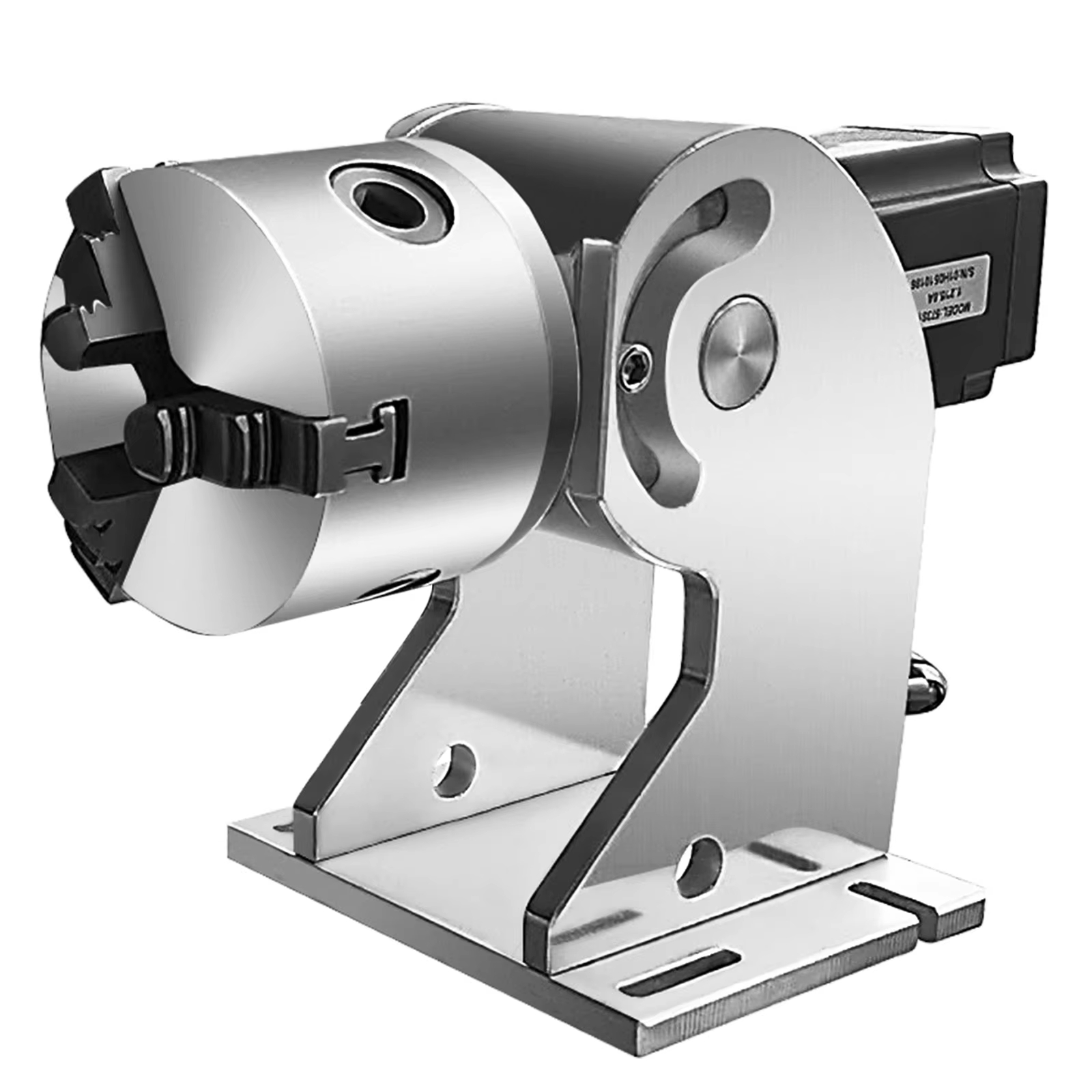 360 °   محور دوار للنقش بالليز - مراجعة Laser Marking Machine Rotary Axis وسعره