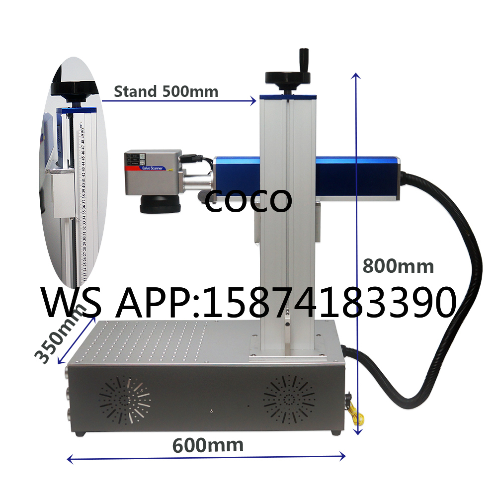 ماكينة وسم بالليزر الليفي المك - مراجعة Jpt Fiber Laser 50W وسعره
