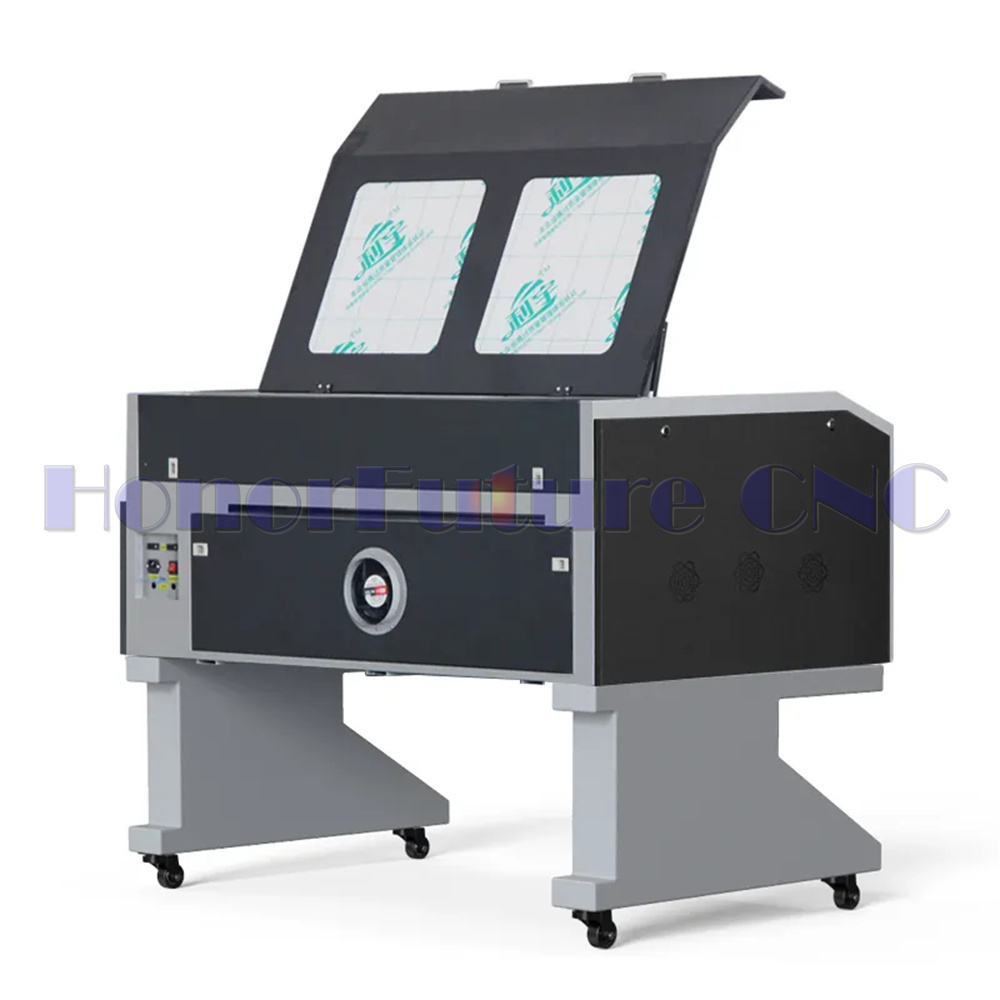 ماكينة نقش وقطع بالليزر CNC طر - مراجعة Co2 Laser Engraver 80W 6040 وسعره